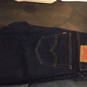Levi blue jeans